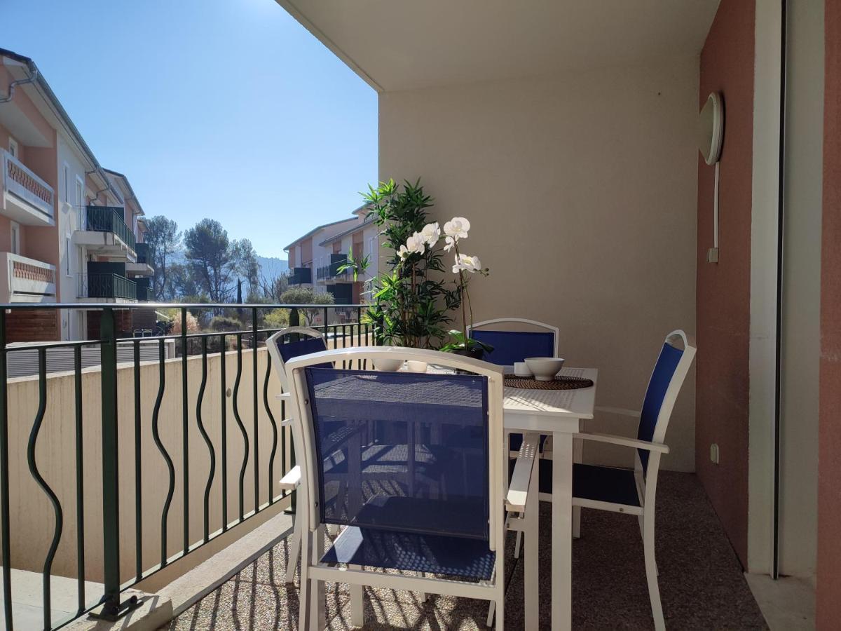 Le Romarin - Climatisation Piscine & Parking Prive Appartement Gréoux-les-Bains Buitenkant foto