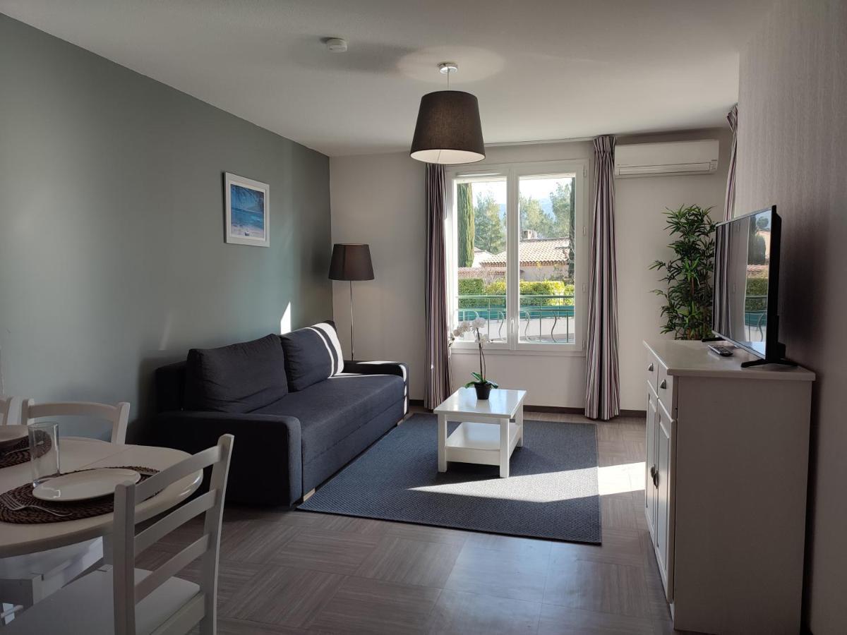Le Romarin - Climatisation Piscine & Parking Prive Appartement Gréoux-les-Bains Buitenkant foto